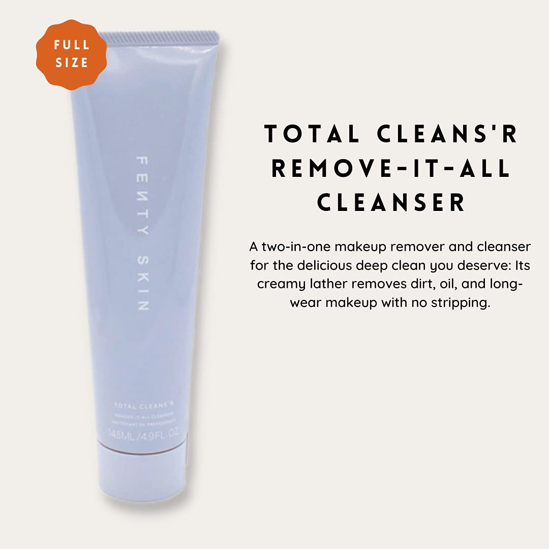 Close-up of creamy lather forming from Total Clean'r during cleansing.