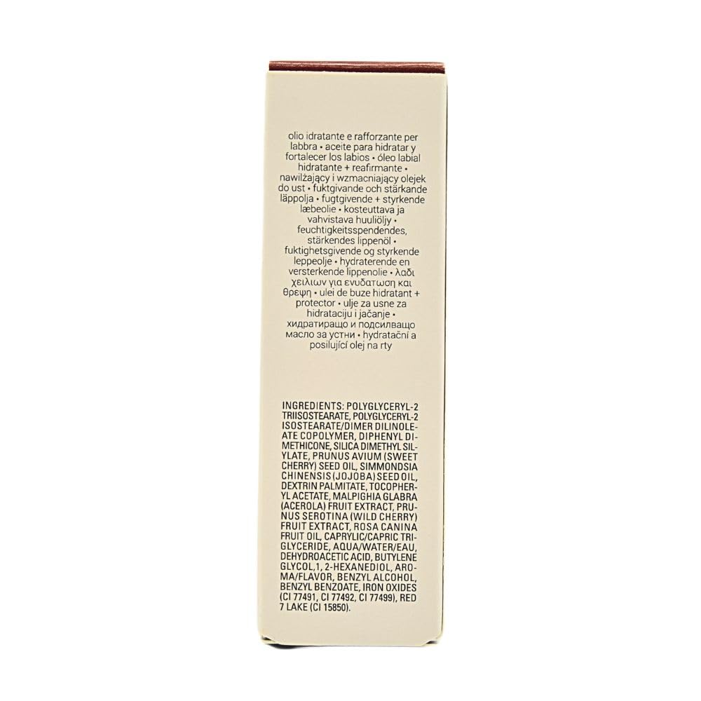 Fenty Beauty Treatz lip oil packaging emphasizes vegan, cruelty-free lip care.