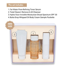 Fenty Skin Hydra Vizor Invisible Moisturizer jar with featherweight hydration.