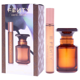 Fenty top notes close-up: blueberry and tangerine opening.