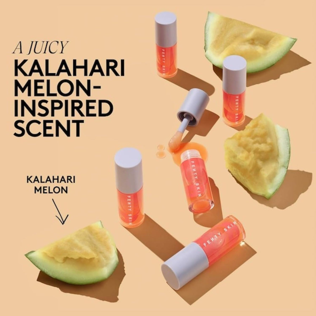 Barbados Cherry extract is part of Fenty Treatz Lip Oil formula.