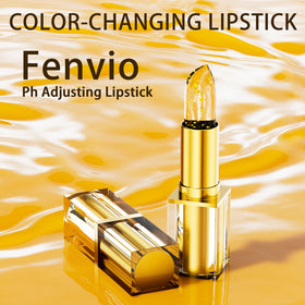 Fenvio Lipstick demonstrates long-lasting, transfer-proof color through meals.