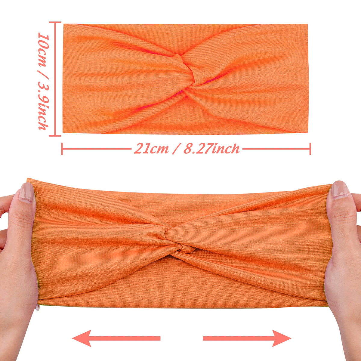 FEQO headband back plain view showing comfortable versatility.
