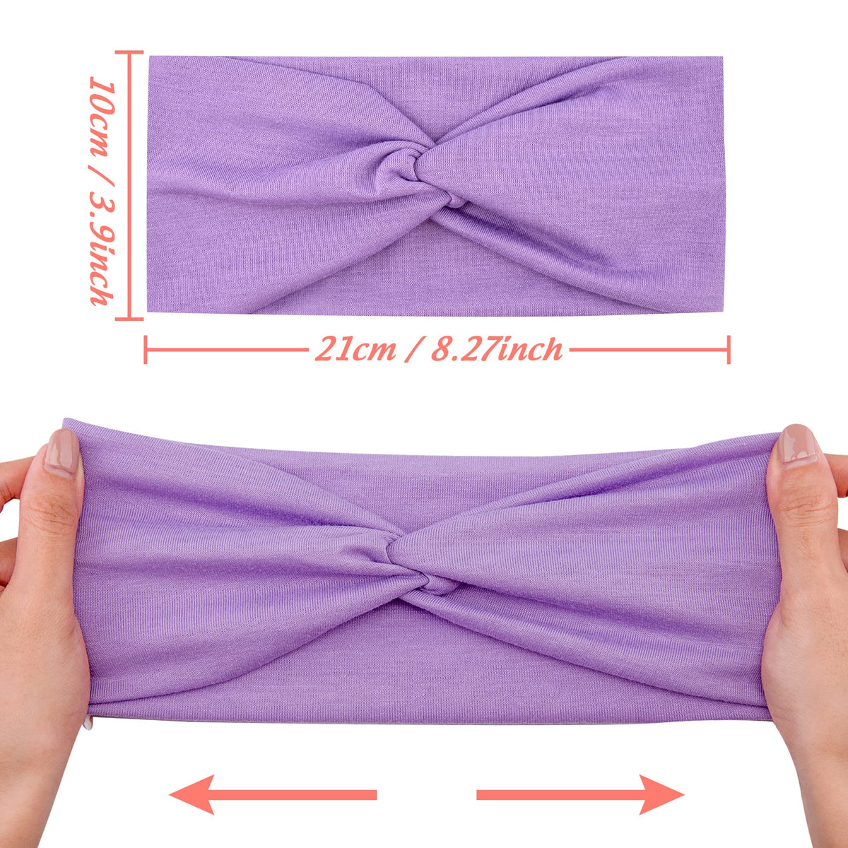 FEQO women's turbans in multi-color set for workout and yoga sessions.