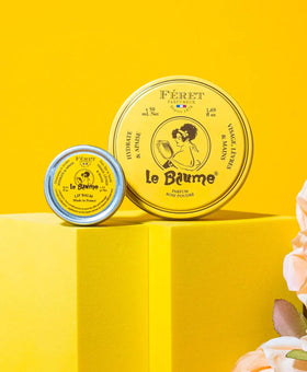 Feret Parfumeur Powder Rose Balm used on dry skin for quick comfort