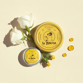 Feret Parfumeur 15ml travel balm fits in a purse for on-the-go hydration