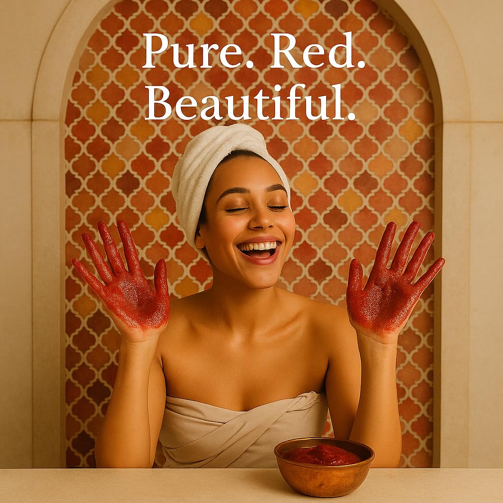 Close-up of red poppy petals in FERIHA soap for botanical infusion