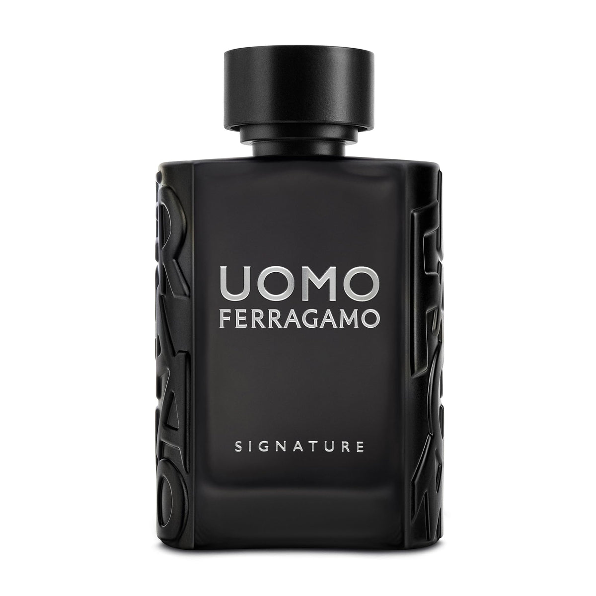 Ferragamo Uomo Signature bottle front view for confident daytime wear.