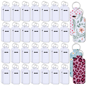 Ferreve lipstick holder keychain in neoprene, compact and durable for daily touch-ups.