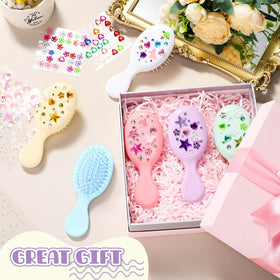 Ferrochef pastel macaron brushes deliver gentle detangling for fine hair