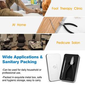 FERYES compact podiatry tools ideal for travel.