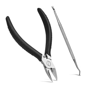 FERYES straight-edge toenail clipper packaged for quick setup.