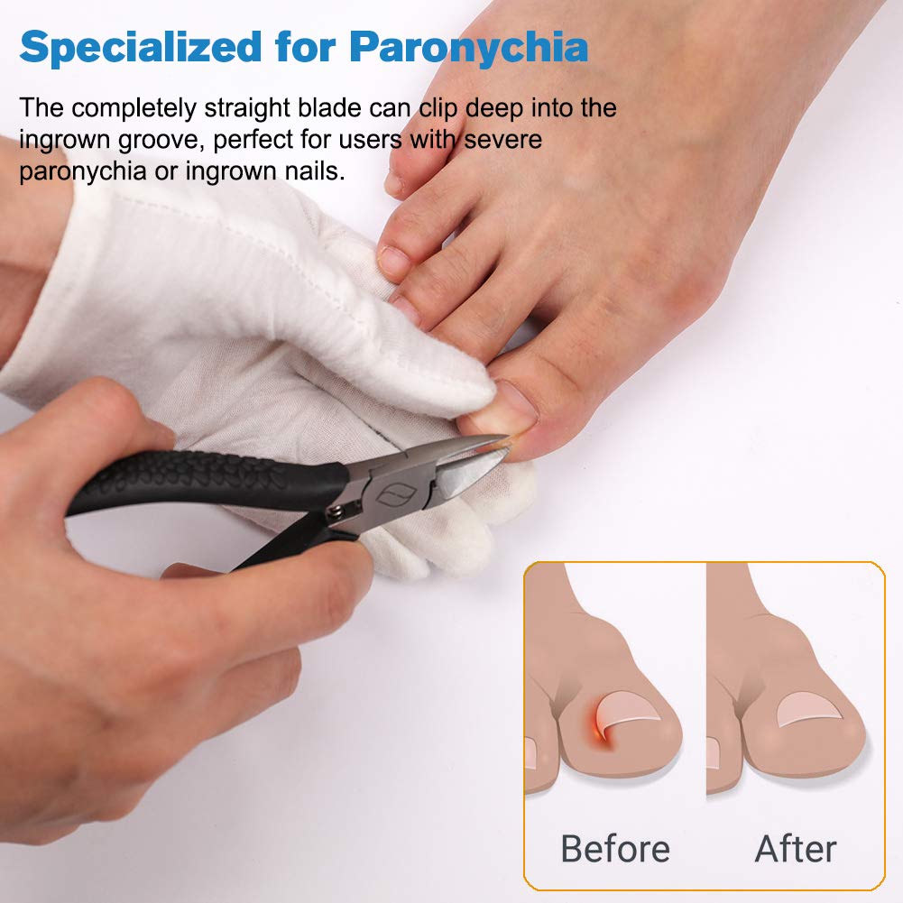 FERYES thick-nail cutting jaw demonstrates robust cutting capability.