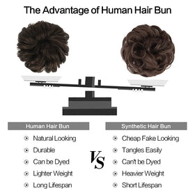 FESHFEN hairpiece suits all occasions for polished everyday style.
