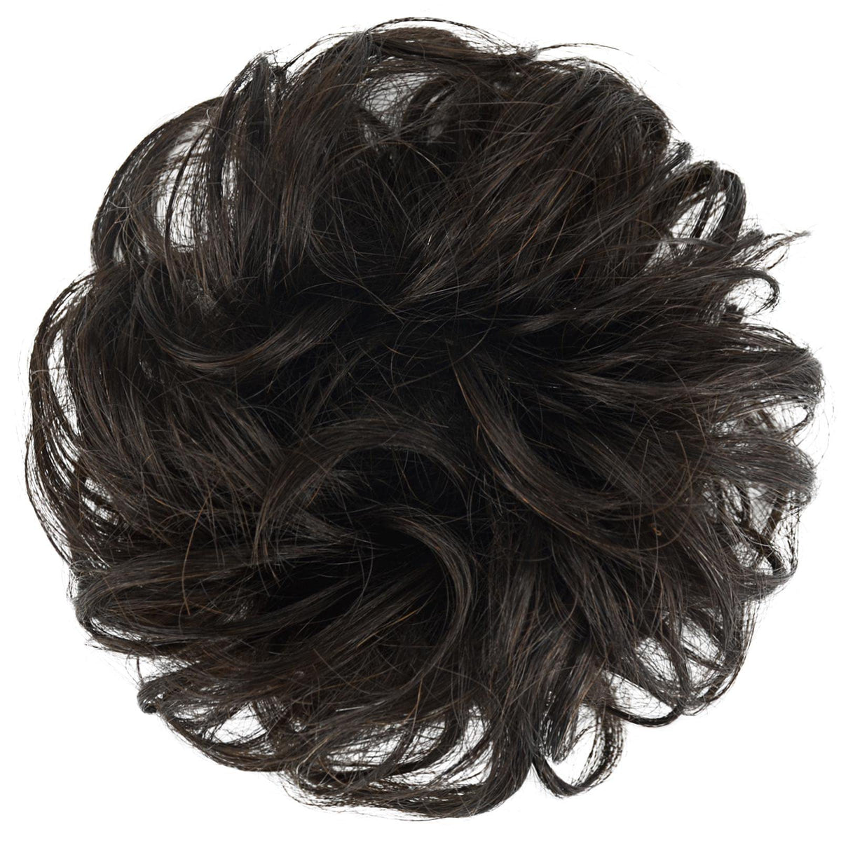 FESHFEN messy bun on head wrap delivers quick, casual chic styling.