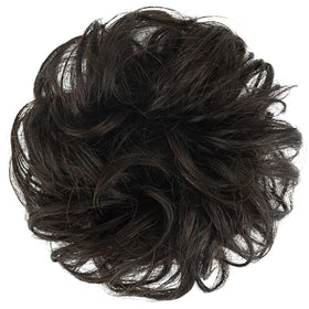 FESHFEN messy bun on head wrap delivers quick, casual chic styling.