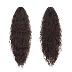 FESHFEN 26-inch long ponytail adds instant length and volume for special occasions