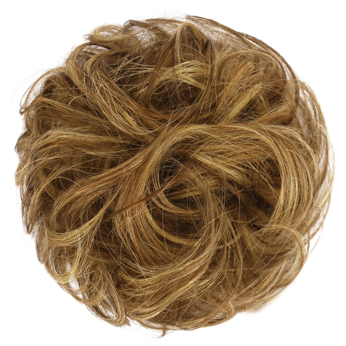 FESHFEN wrap-around hairpiece demonstrates quick, casual chic transformation.