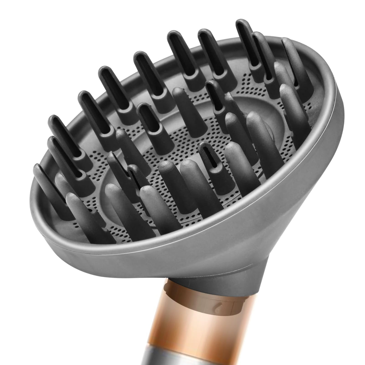 FFsign large diffuser attachment for Dyson Airwrap delivers even root lift.