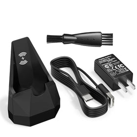 FGIEU Manscaped 4.0 charger dock powers Lawn Mower 4.0 reliably.