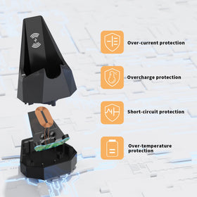 FGIEU Safety certifications (ETL, RoHS, CE, FCC) ensure compliant charging.