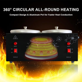 FHATSJ removable aluminum pot liner for easy cleaning