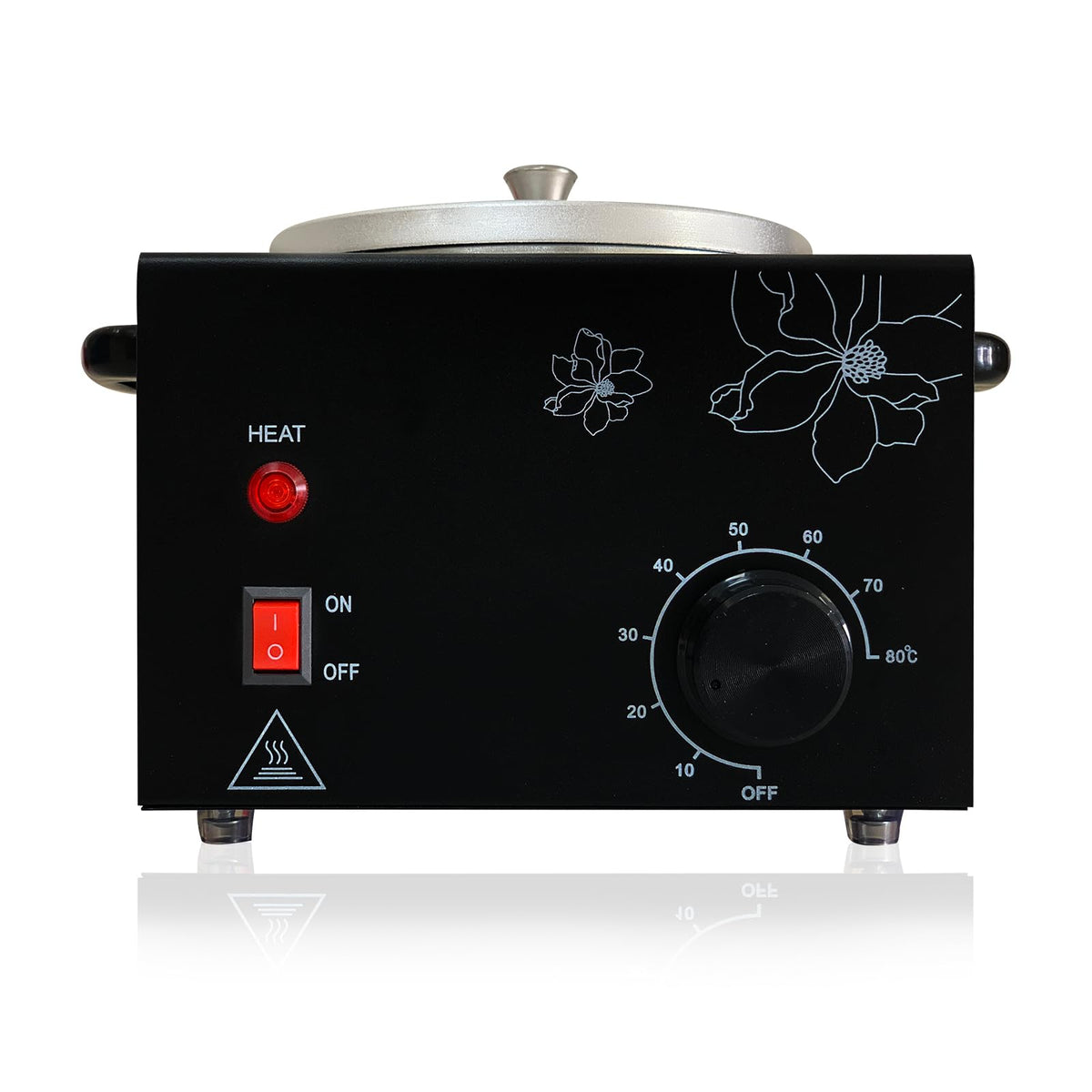 FHATSJ wax warmer with single pot for efficient melting and prep