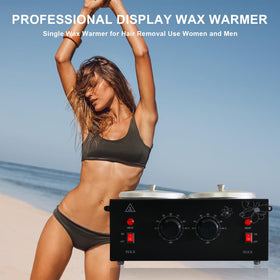 FHATSJ non-slip feet stabilize the wax warmer