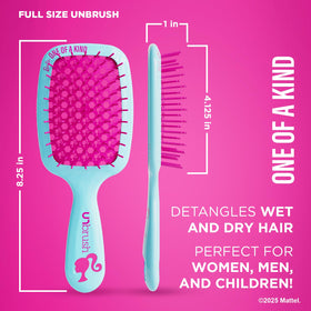 FHI Barbie UNbrush backless vented cushion reduces styling time