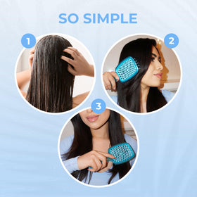 FHI Heat UNbrush Mini includes 30 mini bristles to smooth and polish