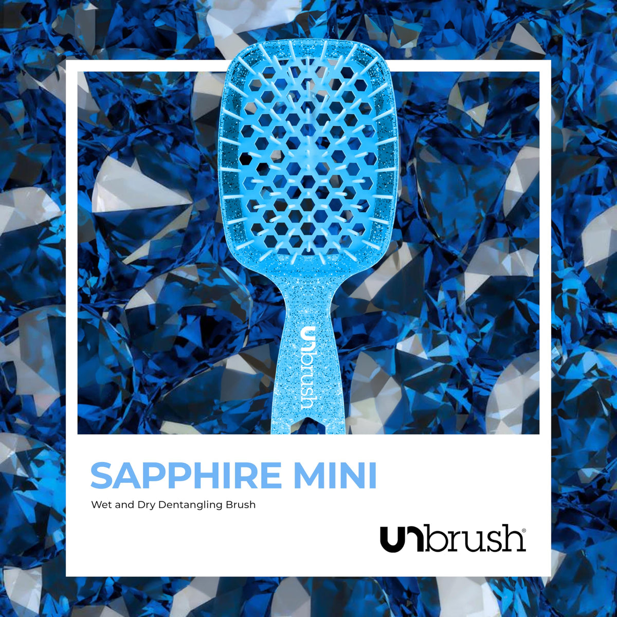 FHI Heat UNbrush Mini has 47 long bristles to tackle stubborn tangles