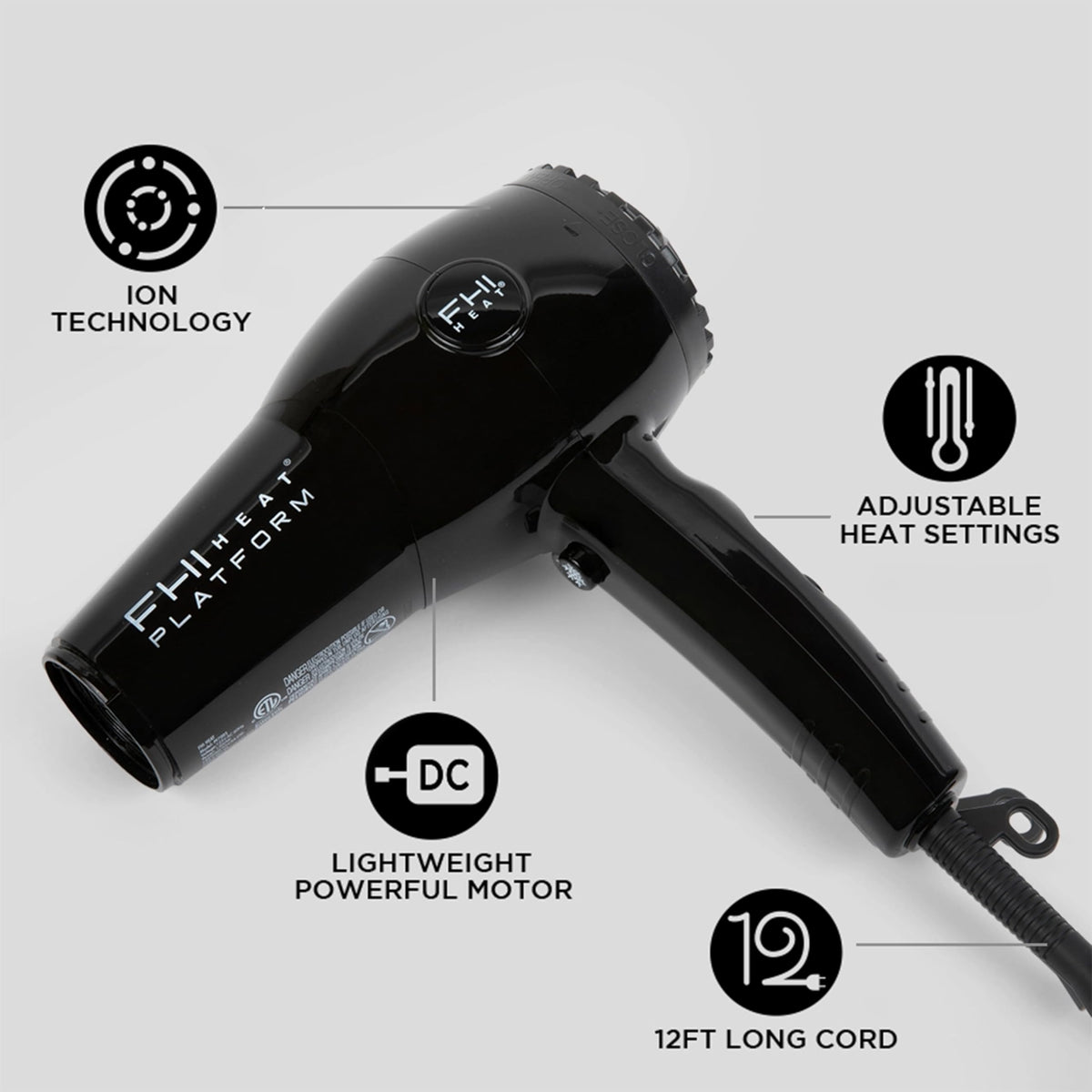 FHI Heat Platform Nano Lite Pro 1900 back view, compact with advanced features.