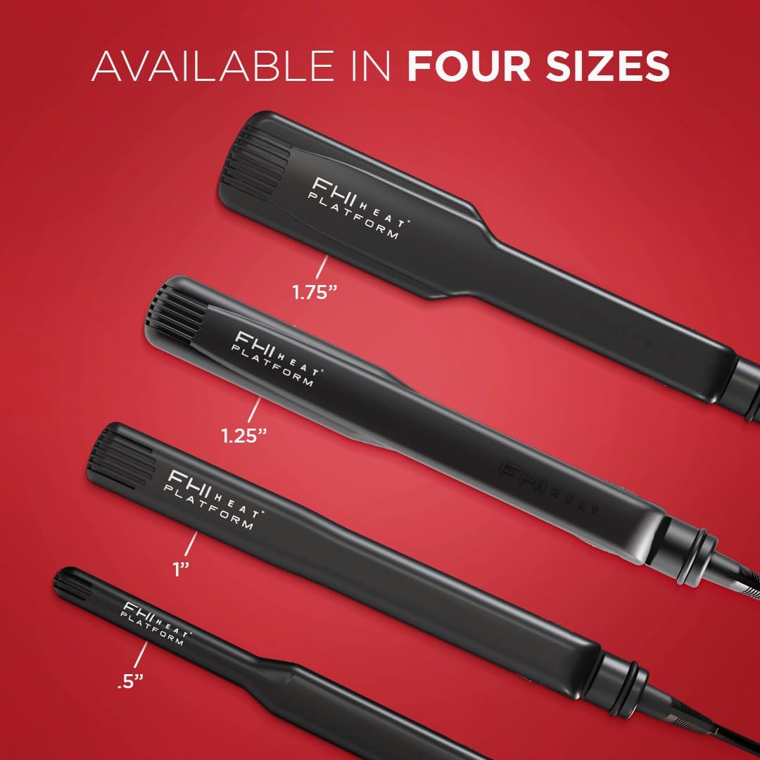 FHI Heat Platform Pro even-heat-distribution for faster styling sessions.