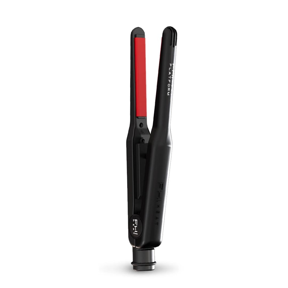 FHI Heat Platform Pro with red ceramic plates for even heat and high shine.
