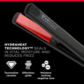 FHI Platform Pro temperature dial shows adjustable heat for versatile styling