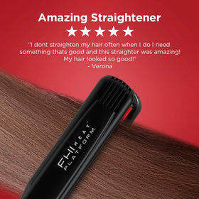 FHI Heat Platform Pro with tourmaline plates delivering even heat for consistent results.