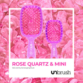FHI Heat UNbrush Mini detangles quickly and travels light
