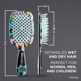 FHI Heat UNbrush Sally wet hair use showing backless vented cushion speeds styling.