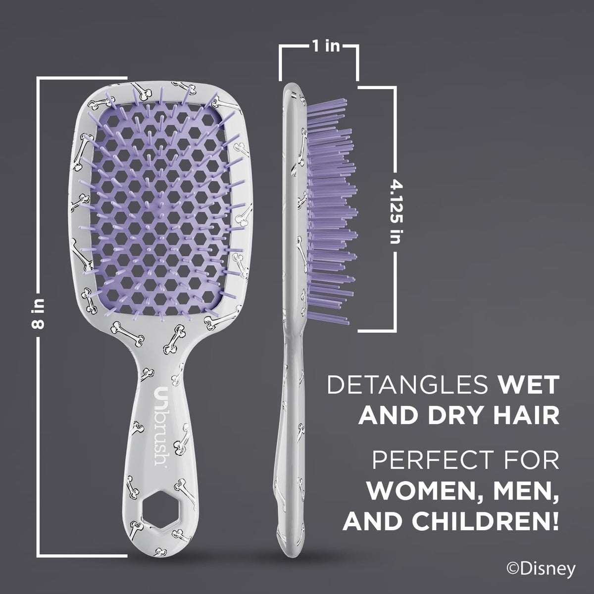 FHI Heat UNbrush ultralight handle supports comfortable, extended styling sessions.
