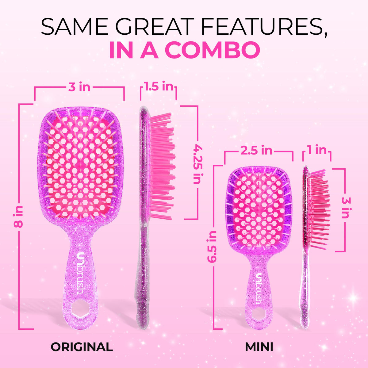 FHI Heat UNbrush vented cushion design speeds drying and airflow