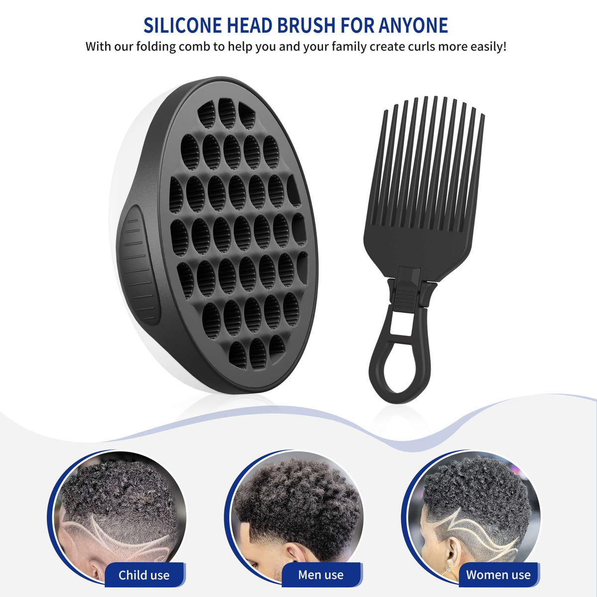FIABC Africa comb in action for voluminous twists