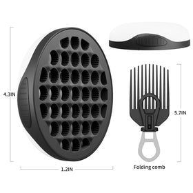 FIABC magic curly hair brush Afro pick for textured styles