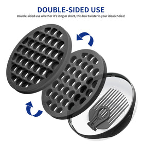 FIABC two silicone snaps improve grip during styling