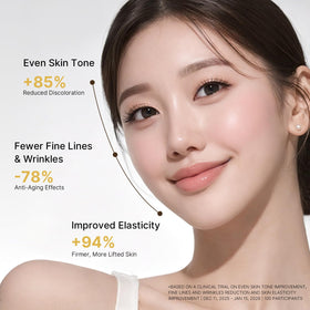 NAD+ Silk Peptides Serum with niacinamide boosts brightness and even tone