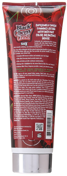 Fiesta Sun Black Cherry Crush bronzing beads close-up showing instant color depth