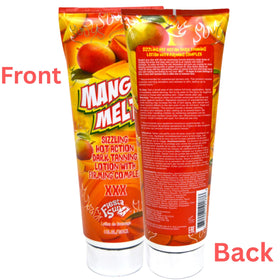 Fiesta Sun Mango Melt fragrance mango closeup evokes tropical scent during tanning