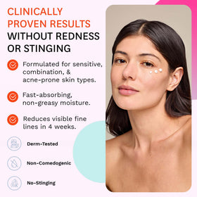 Fig.1 Ceramides and hyaluronic acid eye cream ingredients for skin support.