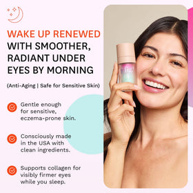 Fig.1 Pro Retinol Eye Cream texture close-up showing light, fast-absorbing hydration.
