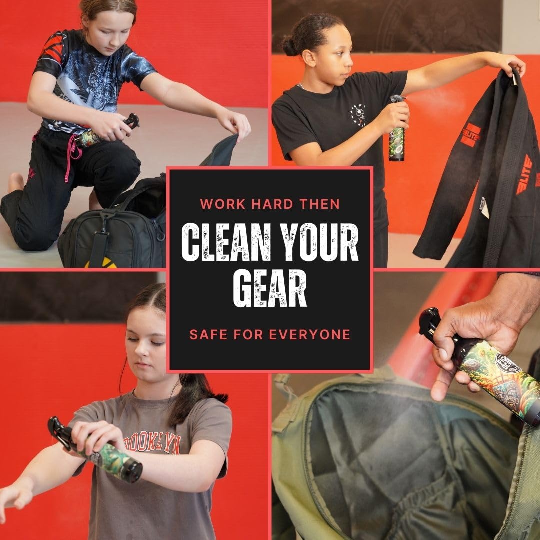 Fight Scrub uniform spray neutralizes odors between rounds