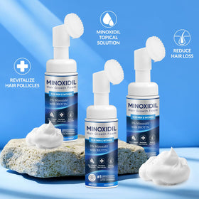 FIGTORUS 5% Minoxidil Foam label close-up